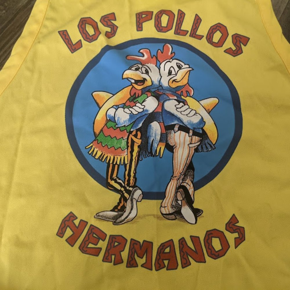 Breaking Bad Los Pollos Hermanos Yellow Apron